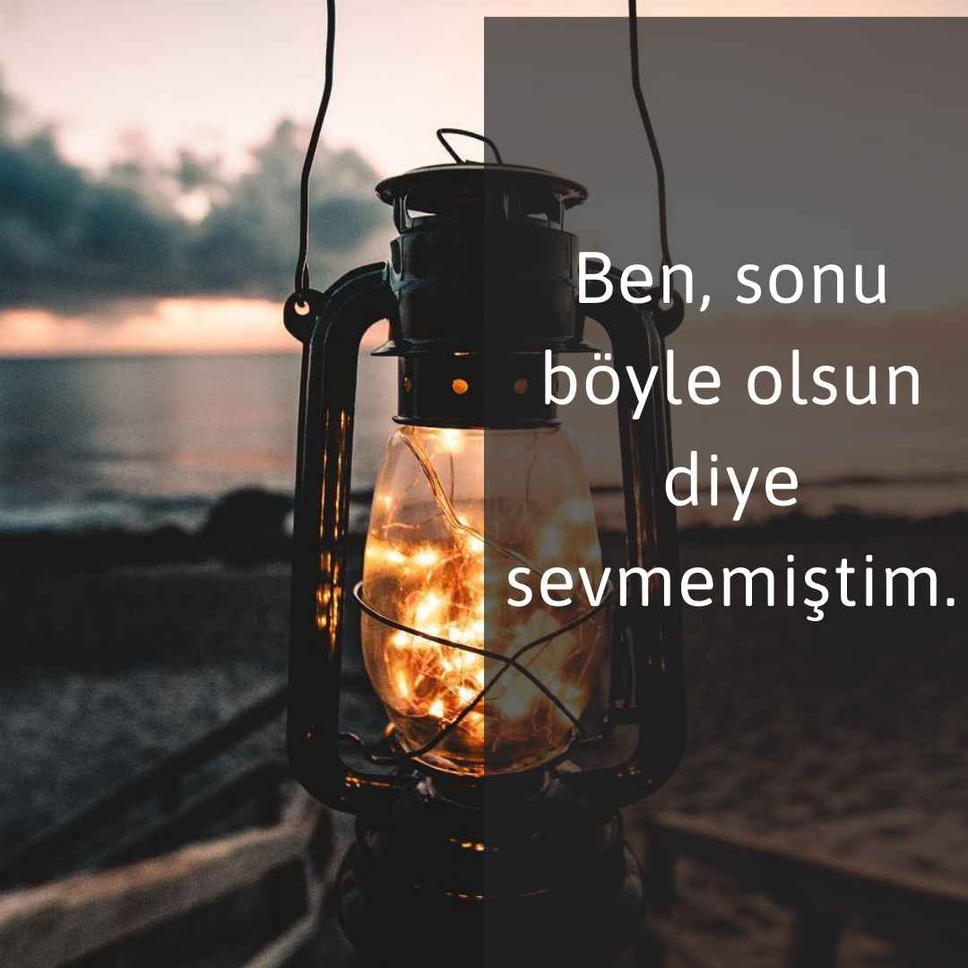 Biyografi Sözleri Ben sonu boyle olsun diye sevmemistim.