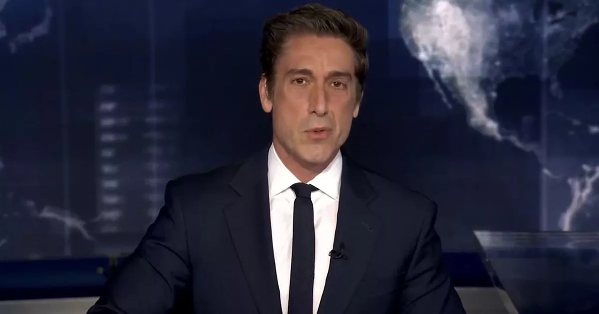 0 ABCs David Muir halts show to pay special message to colleague leaving