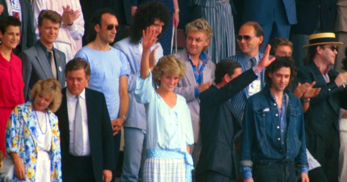 0 PROD LIVE AID CONCERT AT WEMBLEY STADIUM LONDON BRITAIN JULY 1985