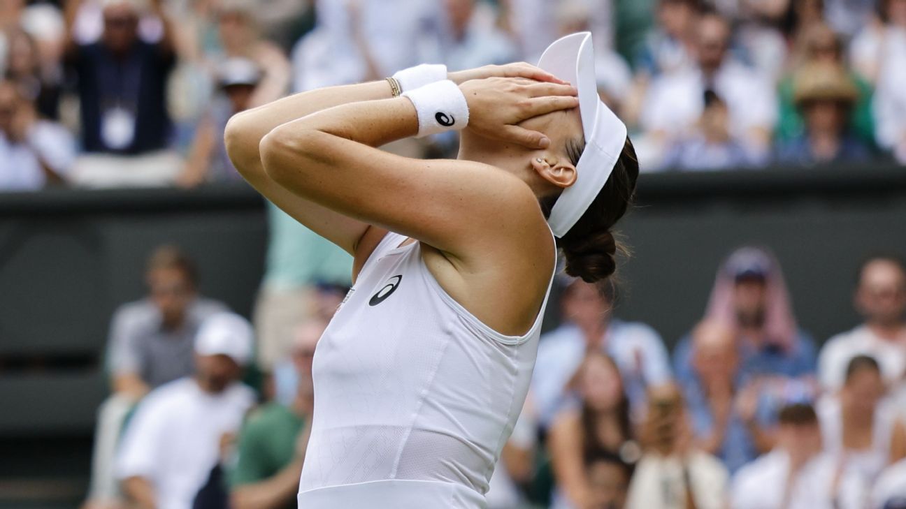 Belinda Bencic stuns Mirra Andreeva to reach Wimbledon semis Belinda Bencic stuns Mirra Andreeva to reach Wimbledon semis