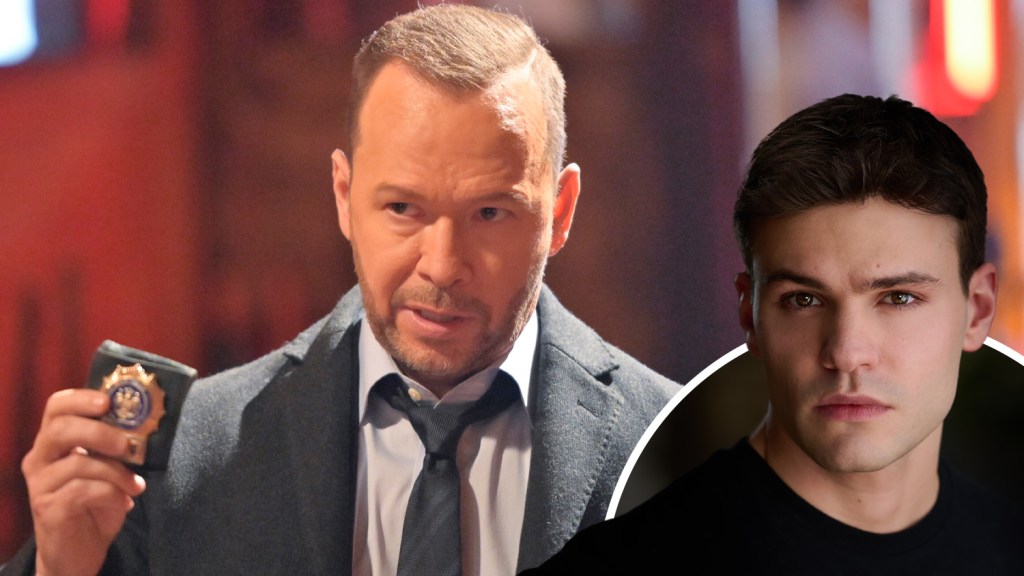 Donnie Wahlberg in Boston Blue inset Mika Amonsen