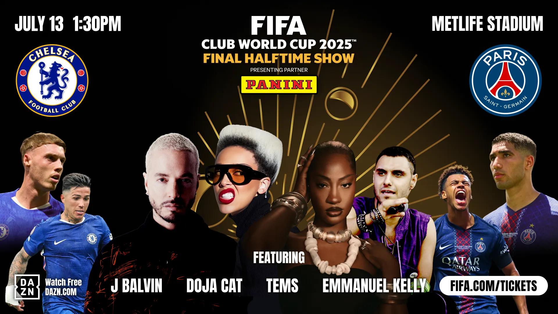 Football and music superstars to deliver nonstop spectacle at FIFA Club World Cup Final