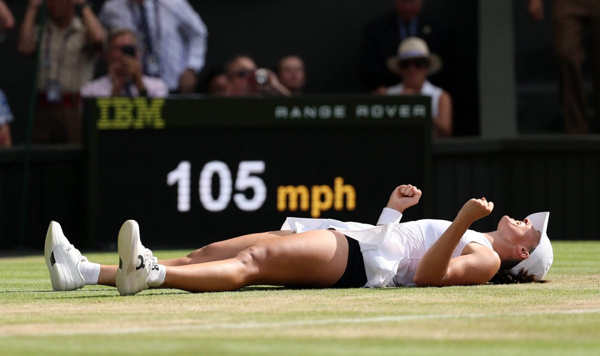 Wimbledon final: Iga Swiatek routs Amanda Anisimova to win first Wimbledon title Wimbledon final: Iga Swiatek routs Amanda Anisimova to win first Wimbledon title