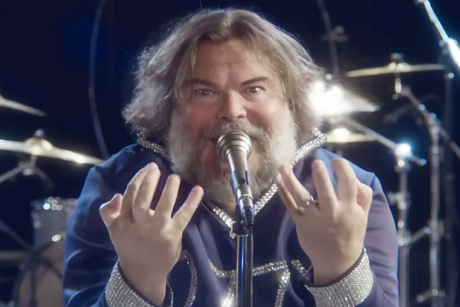 Jack Black recreates Ozzy Osbourne’s classic ‘Mr. Crowley’ video
