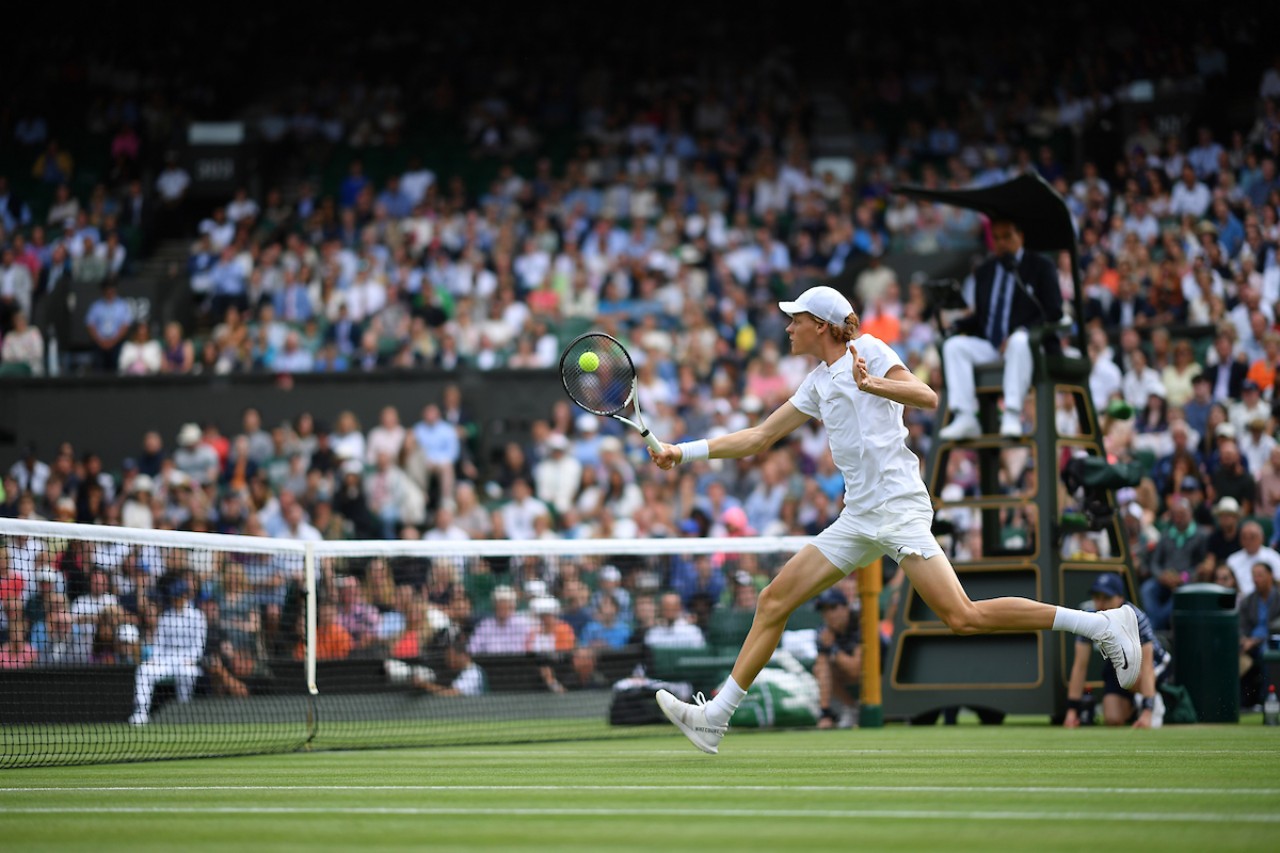 Jannik Sinner Wimbledon 2022