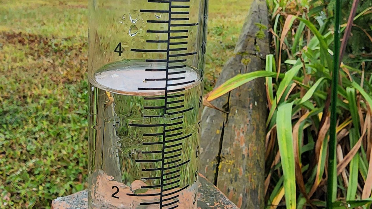Rainfall measure Mike Skule