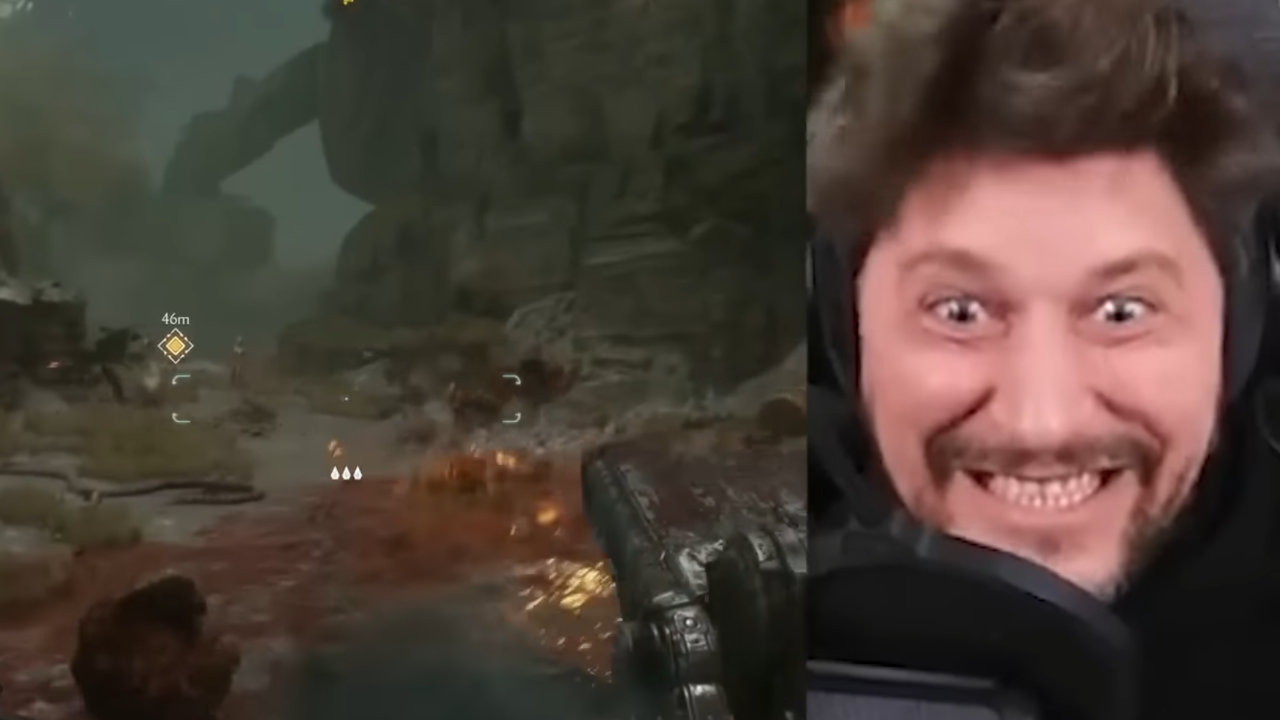 Screenshot Simon Kraetschmer zockt Doom Game Mon