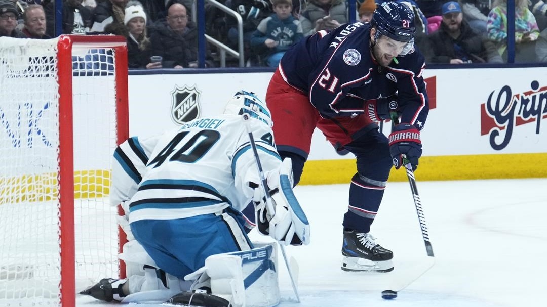 blue jackets extend win streak to 6 with 4 1 victory over sharks 1 2237481 1737082072768