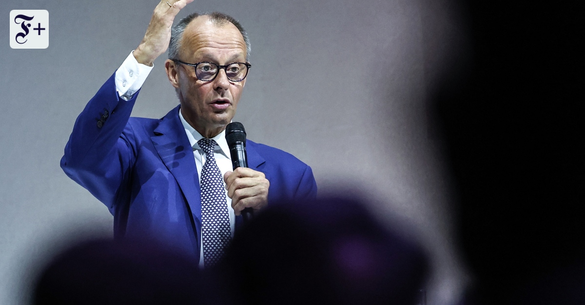 friedrich merz bei einem