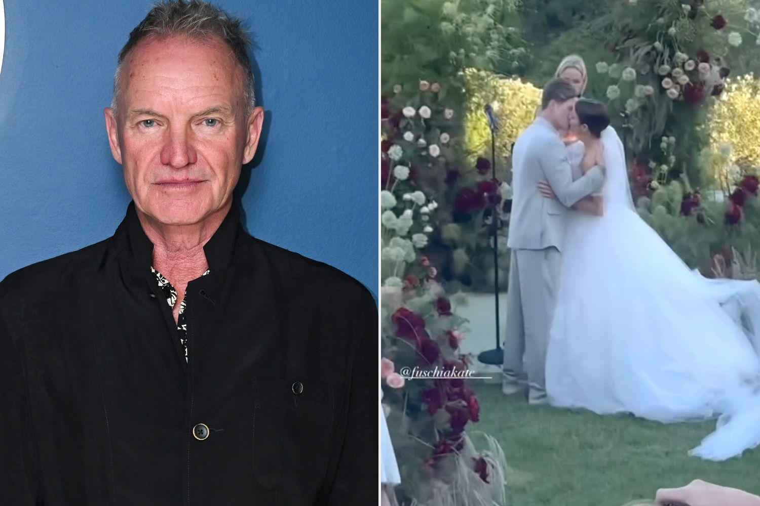 sting fushia kate sumner wedding 71425 ba37627965c24cbebff6dc52113ae4ba
