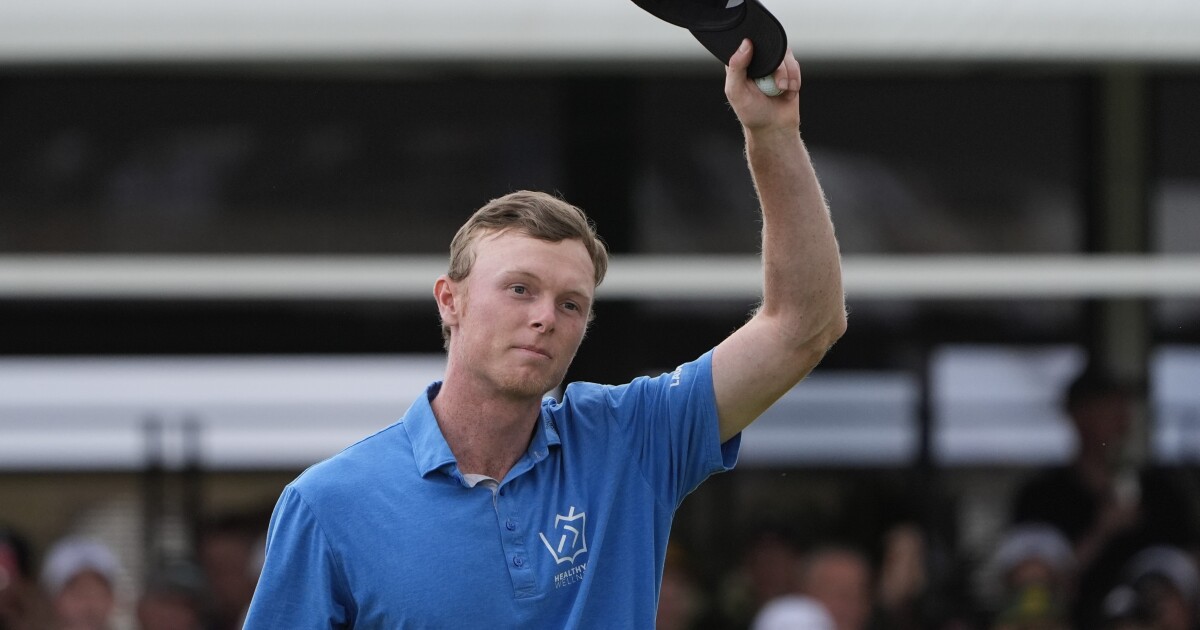 Libby’s Ryggs Johnston has hometown behind him ahead of 153rd Open Championship