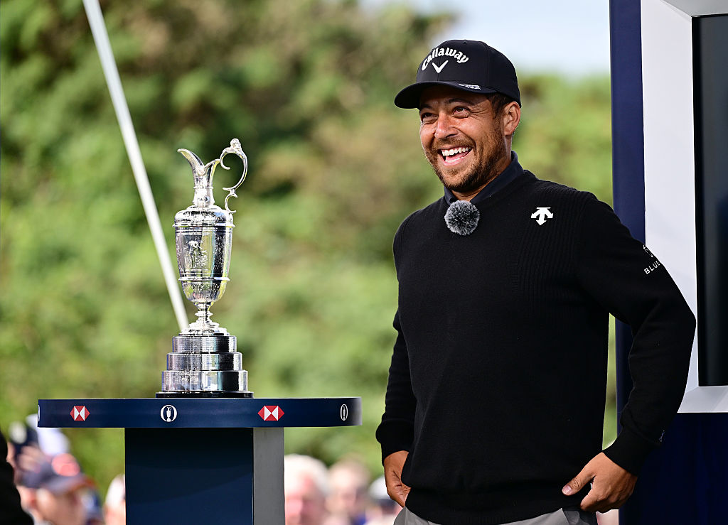 xander schauffele claret jug