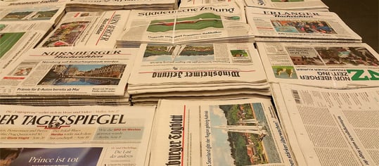 zeitungsstapel