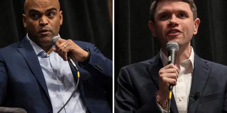 Allred criticizes Talarico for accepting billionaire donations Allred criticizes Talarico for accepting billionaire donations