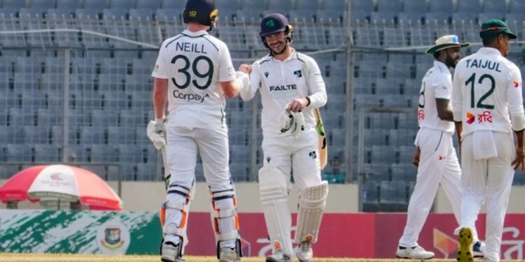 BAN vs IRE 2025/26, BAN vs IRE 2nd Test Match Report, November 19 - 23, 2025