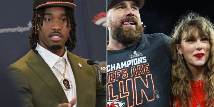 Broncos Player Appears to Taunt Travis Kelce and Taylor Swift After Beating Chiefs