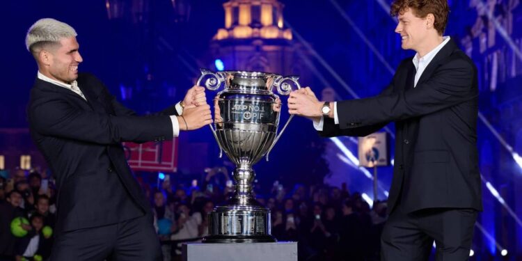 Carlos Alcaraz and Jannik Sinner bring down the curtain on tennis season they dominated Carlos Alcaraz and Jannik Sinner bring down the curtain on tennis season they dominated