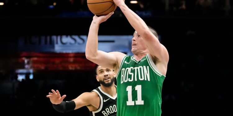 Celtics guard Payton Pritchard has emerged from his slump and is 18 for 35 on 3-pointers over the last three games, all wins.