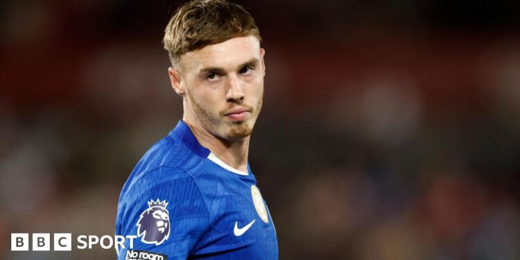 Chelsea: Cole Palmer injured as he fractures toe in home accident Cole Palmer playing for Chelsea against Brentford