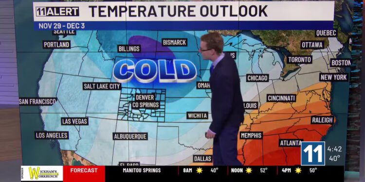 Colorado Springs Monday Forecast: mostly sunny and mild. Colorado Springs Monday Forecast: mostly sunny and mild.