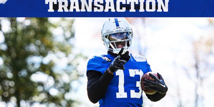 Colts sign WR Laquon Treadwell to 53-man roster from practice squad; elevate DE Durell Nchami, DT Tim Smith to active roster from practice squad for Week 10 Colts sign WR Laquon Treadwell to 53-man roster from practice squad; elevate DE Durell Nchami, DT Tim Smith to active roster from practice squad for Week 10