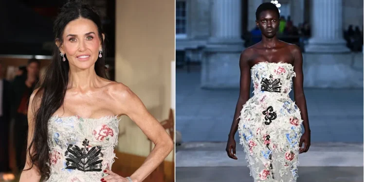 Demi Moore Breaks From Her Dark Glamour Run With Erdem’s Pale, Frayed Florals at London’s ‘Landman’ Season Two Premiere Yahoo entertainment home