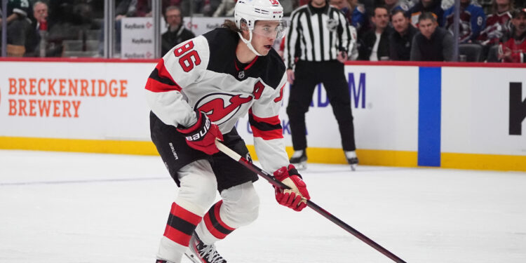 Devils' Jack Hughes sidelined after cutting hand at team dinner