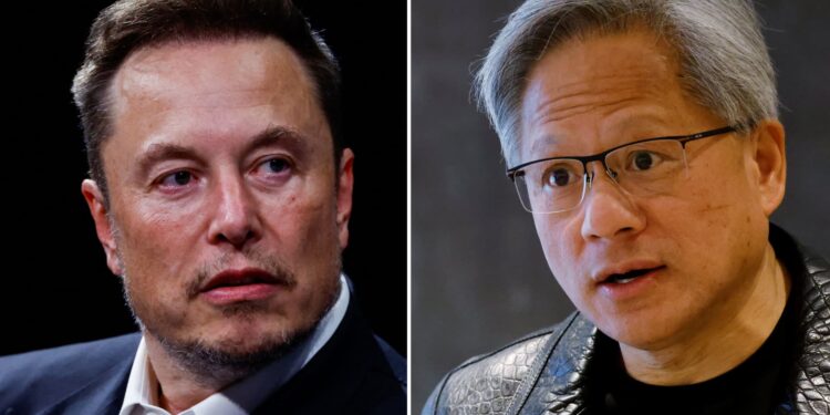Elon Musk, Jensen Huang talk AI at U.S.-Saudi Investment Forum