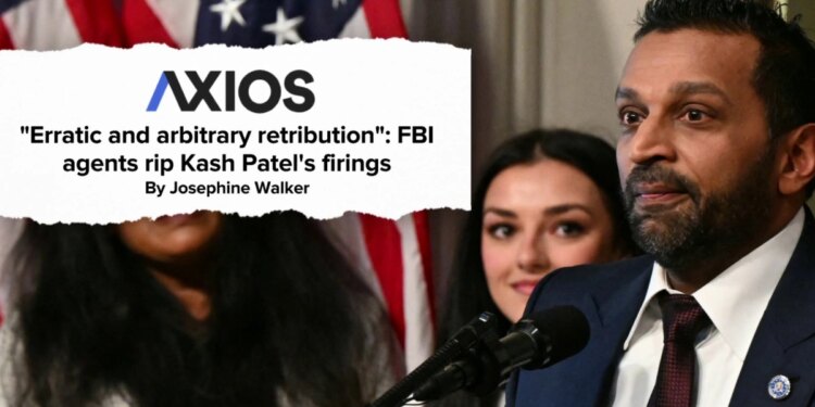 FBI Director Kash Patel throws temper tantrum after news reports of his private jet use