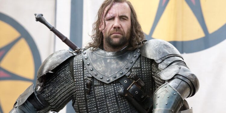 Rory McCann as the Hound in Game of Thrones