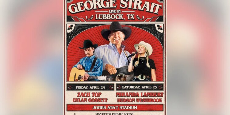 George Strait concert in Lubbock: Tickets on sale Nov. 21 George Strait concert in Lubbock: Tickets on sale Nov. 21