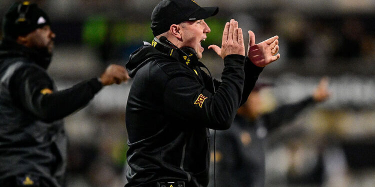 Big 12's Kenny Dillingham of Arizona State...