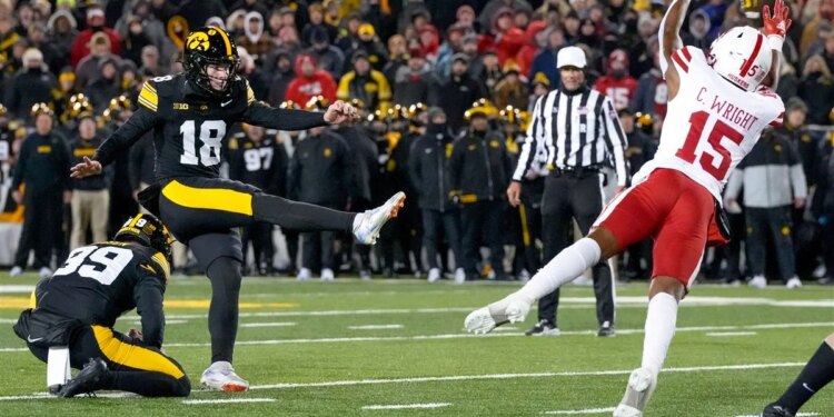 Iowa vs. Nebraska In Pioneer Heroes Game On Black Friday