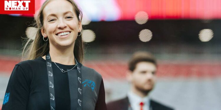 Jessica Beckenstein, Head Coach Assistant & Coaching Operations Manager for the Carolina Panthers Jessica Beckenstein, Head Coach Assistant & Coaching Operations Manager for the Carolina Panthers