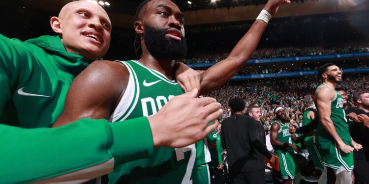 Jordan Walsh reveals Jaylen Brown conversation may have changed everything Jordan Walsh reveals Jaylen Brown conversation may have changed everything