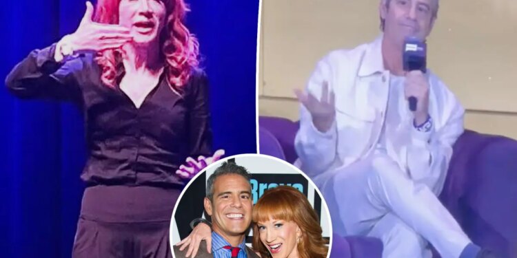 Kathy Griffin reacts to Andy Cohen revealing their email exchange