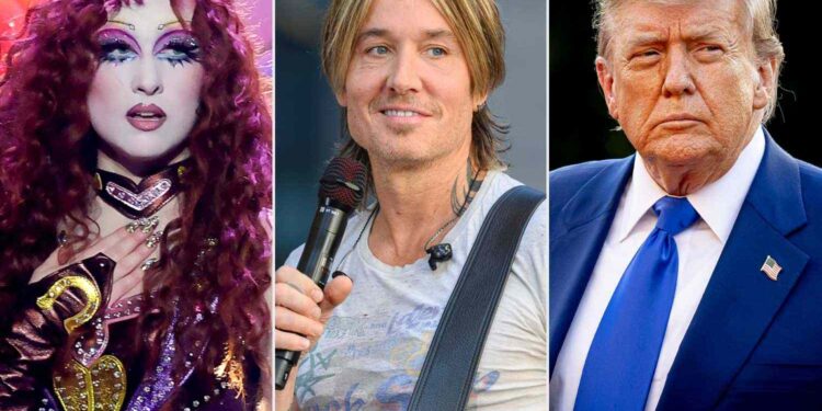 Keith Urban Sings ‘Pink Pony Club’ at Party Attended by President Donald Trump