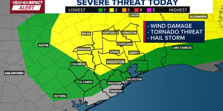 LIVE COVERAGE: Tornado Warning issued for parts of Austin and Waller counties until noon LIVE COVERAGE: Tornado Warning issued for parts of Austin and Waller counties until noon
