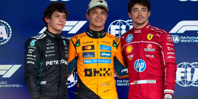 Lando Norris with a golden chance and Max Verstappen in unfamiliar territory