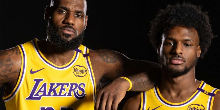 LeBron James Reveals Why He Doesn't 'Talk as Much' to Son and Teammate Bronny