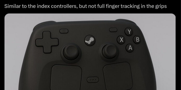 Leaked Steam Controller May Launch Alongside Mystery Reveal Leaked Steam Controller May Launch Alongside Mystery Reveal