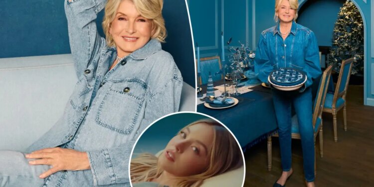 Martha Stewart is the new face of American Eagle in denim and diamonds for the holidays Martha Stewart is the new face of American Eagle in denim and diamonds for the holidays