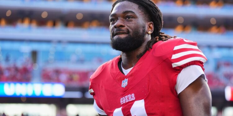 Niners' Shanahan admits Aiyuk's contract situation 'unusual'