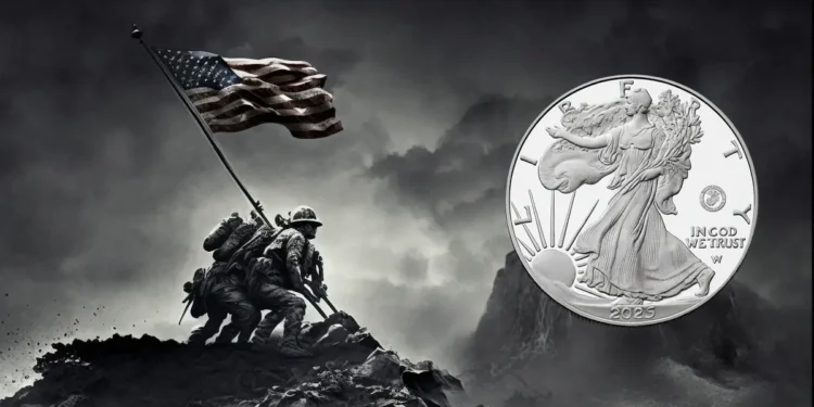 US Marines 250th Anniversary Silver Eagle