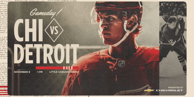 PREVIEW: Red Wings welcome Blackhawks for Original Six matinee on Sunday PREVIEW: Red Wings welcome Blackhawks for Original Six matinee on Sunday