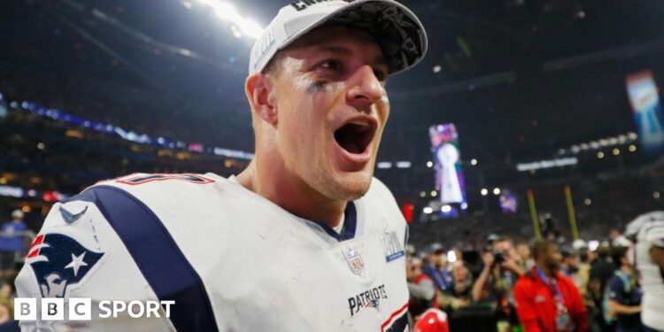 Rob Gronkowski: New England Patriots legend fulfils friend's dying wish Rob Gronkowski celebrates