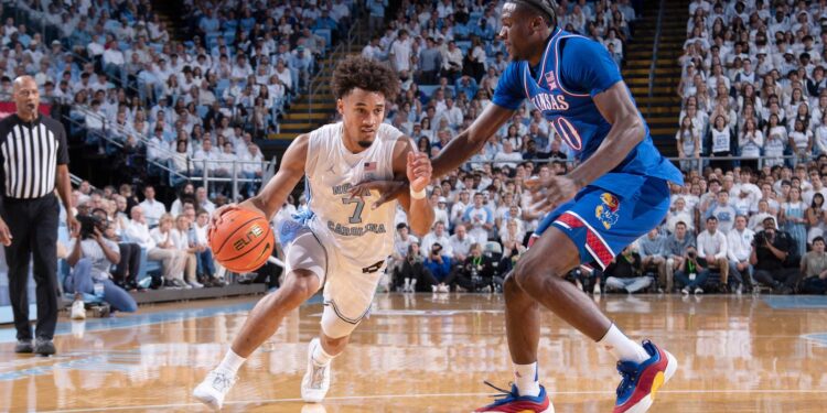 Caleb Wilson 
University of North Carolina Men’s Basketball v Kansas 
Dean E. Smith Center 
Chapel Hill, NC 
Friday, November 7, 2025
