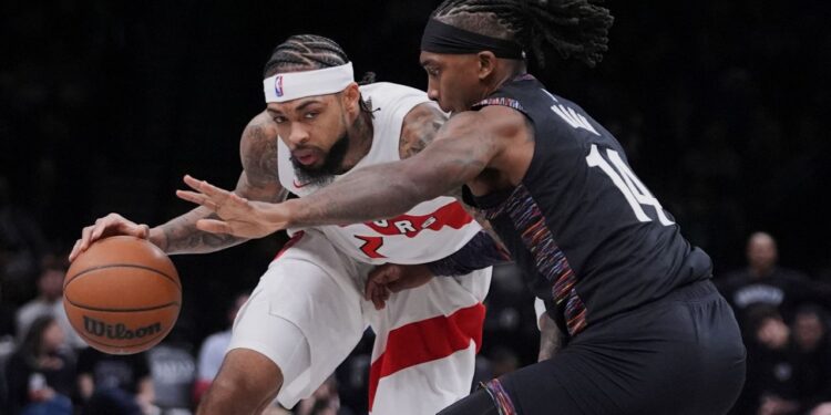 Surging Raptors look to extend win streak against struggling Nets