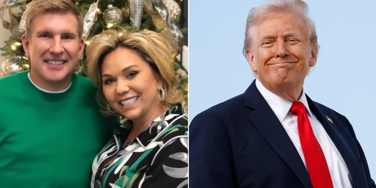 Todd and Julie Chrisley celebrate 'being together' for holidays after prison