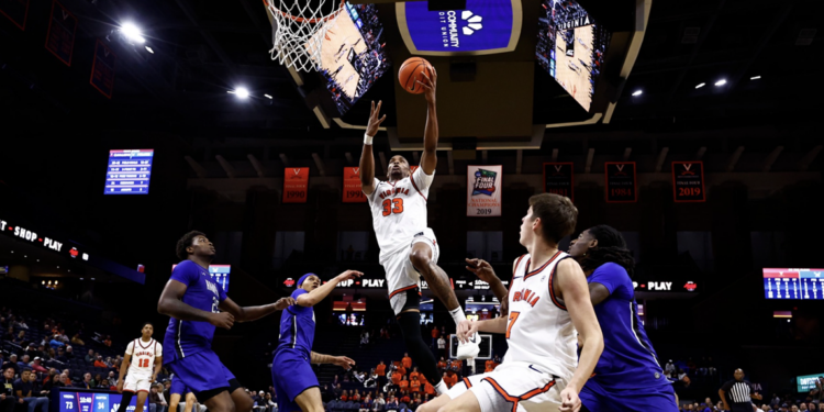 Virginia men's basketball plays Butler